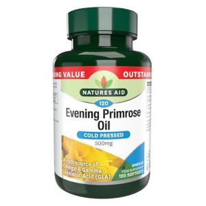Evening Primrose Oil 500mg - Supports Hormonal Balance