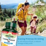 Evening Primrose Oil 500mg - Supports Hormonal Balance