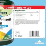 Evening Primrose Oil 500mg - Supports Hormonal Balance