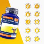 Zipvit High Strength Vitamin D3 4000iu Tablets