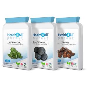 Digestive Dewormer Detox: Wormwood, Black Walnut, Cloves