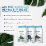 Digestive Dewormer Detox: Wormwood, Black Walnut, Cloves