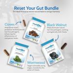 Digestive Dewormer Detox: Wormwood, Black Walnut, Cloves