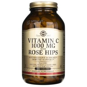 Solgar Vitamin C 1000 mg with Rose Hips