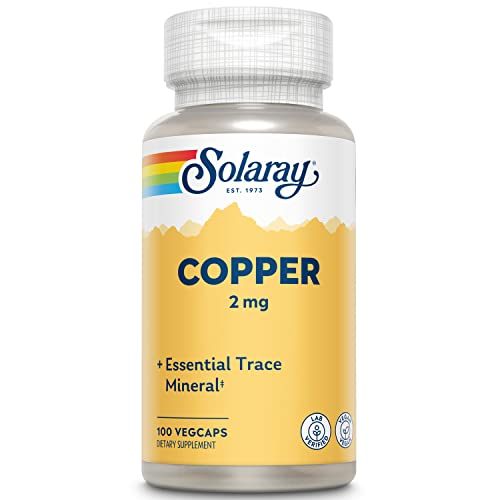 Copper for Red Blood Cells and Nerve Support | 100ct