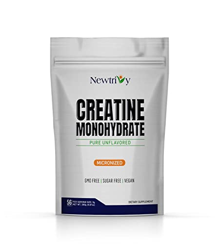 Creatine Monohydrate,Micronized, Pure,Unflavored,280g（9.8oz）