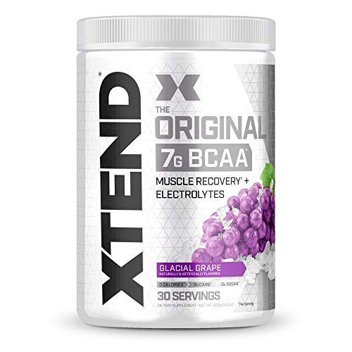 Glacial Grape BCAA Powder for Muscle Recovery - 30 Servings