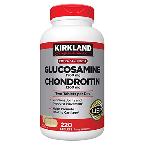 Kirkland Glucosamine & Chondroitin 220 Tablets - Joint Health