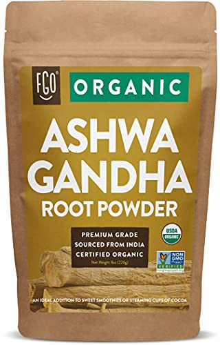 FGO Organic Ashwagandha Root Powder from India