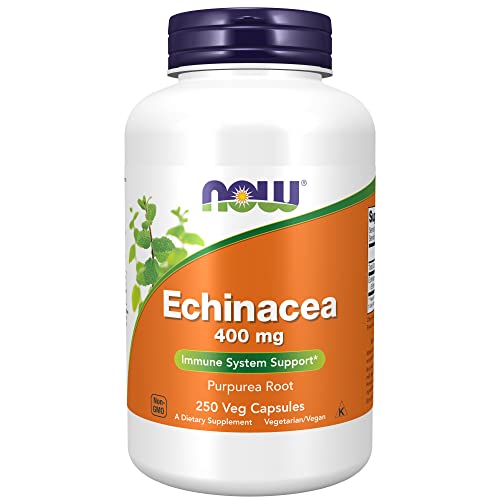 NOW Echinacea Root Capsules for Immune Support