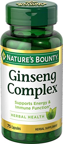 Nature's Bounty Ginseng Complex Capsules - 75 ct