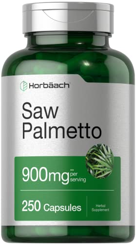Saw Palmetto Capsules - 900mg, 250ct by Horbaach