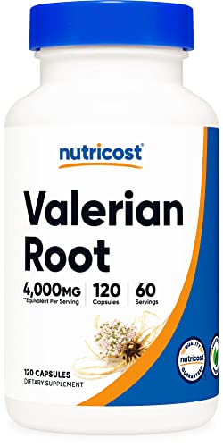 Valerian Root Capsules - 120 Caps - 1000mg/serv