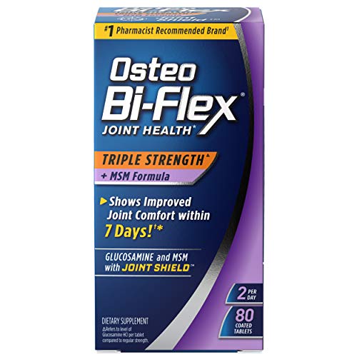 Osteo Bi-Flex Triple Strength Supplement, 80 Tablets