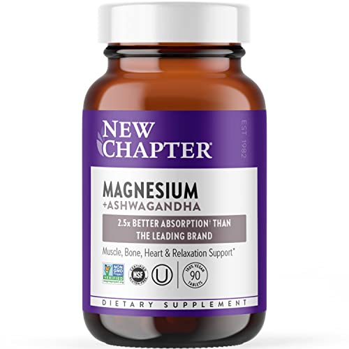 New Chapter Magnesium + Ashwagandha - 2.5X Absorption
