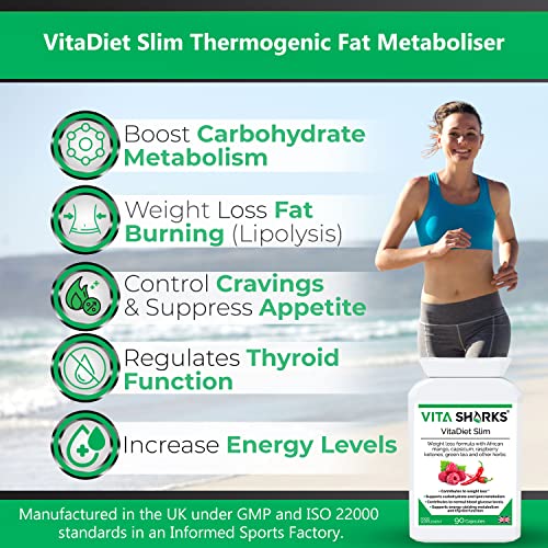 Slim Thermogenic Fat Burner - Vegan Weight Management Enhancer