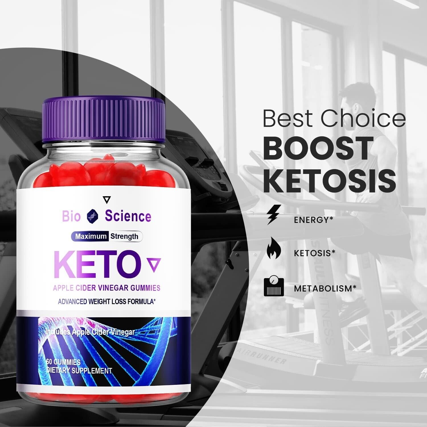 Bioscience Keto - Bioscience ACV Keto Gummies Weight Loss (2 Pack)
