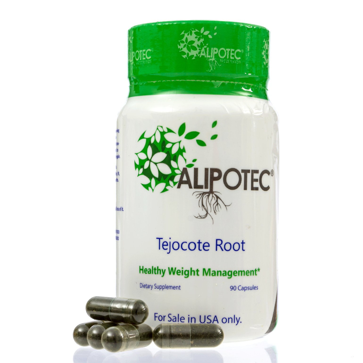 Alipotec Tejocote Root Weight Loss Supplement, 90 Capsules