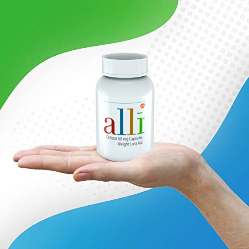 Alli Weight Loss Pills, 60 Capsules, Non-Prescription Aid