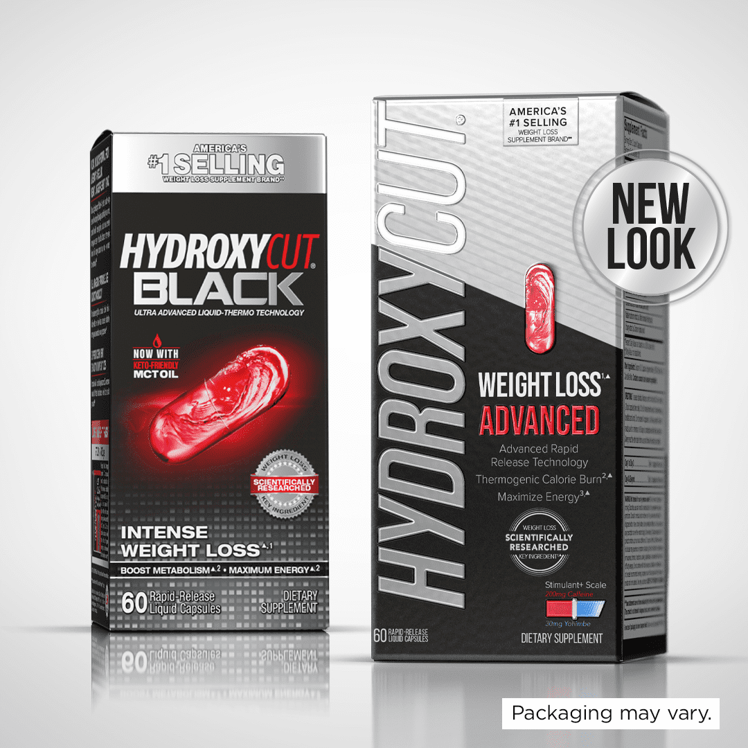Hydroxycut Advanced Weight Loss Supplement, Intense Weight Loss, Maximum Energy + Metabolism Boost, 60 Count