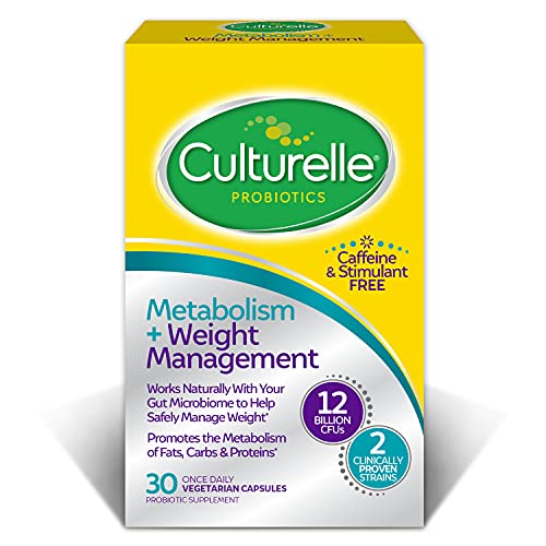 Culturelle Probiotic Capsules for Healthy Metabolism and Weight Management