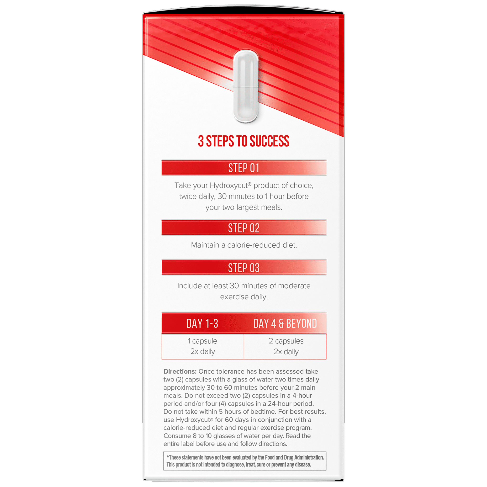60 Pills Hydroxycut with Apple Cider Vinegar