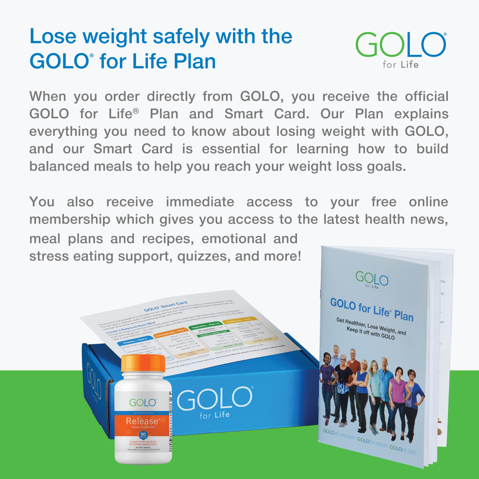 GOLO Life Plan with Release Supplement Kit - $59.95