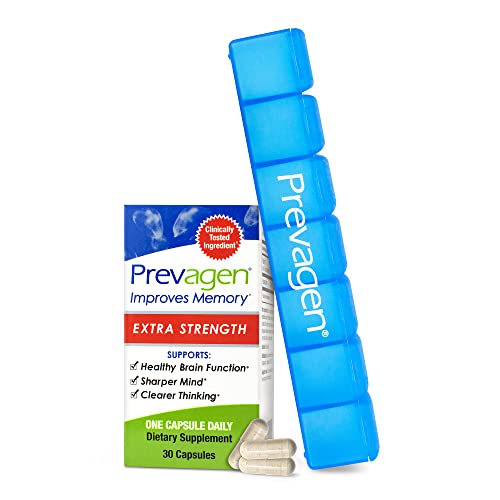 Prevagen Extra Strength Memory Booster with Pill Minder
