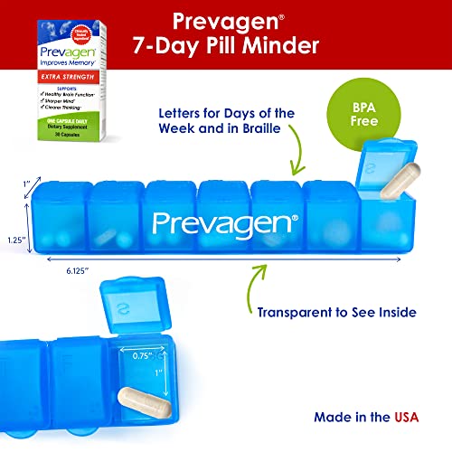 Prevagen Extra Strength Memory Booster with Pill Minder