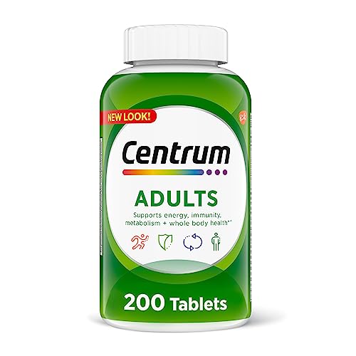 Antioxidant-rich Centrum Adult Multivitamin - 200 ct