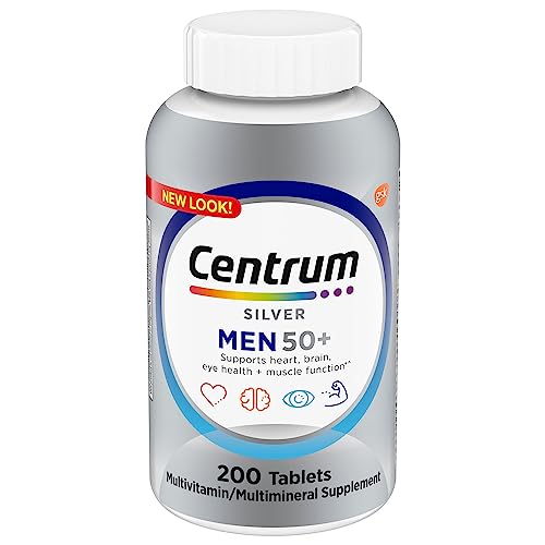 Centrum Silver Men 50+ Multivitamin – 200 Ct