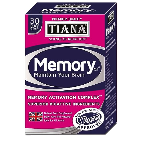 TIANA Memory Oil: Boost Brain Power in 30 Days