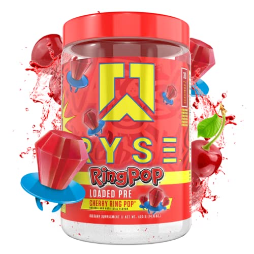 Ryse Core Loaded Pre-Workout - Cherry Ring Pop®