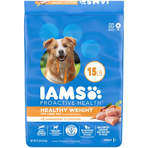 Healthy Weight Control Dog Food with Chicken, 15 lb
