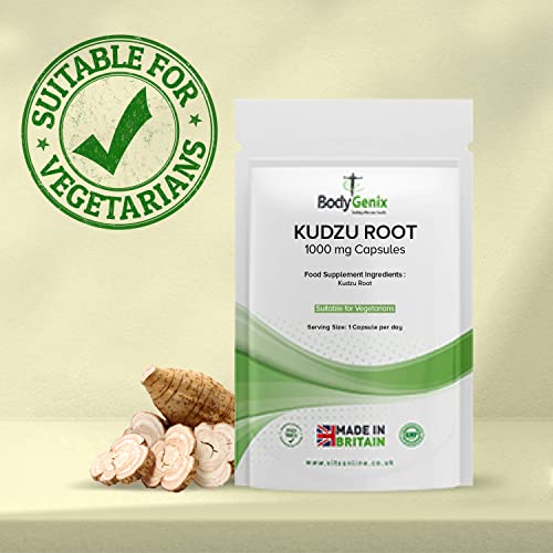 Bodgyenix 1000mg Kudzu Root Veggie Capsules