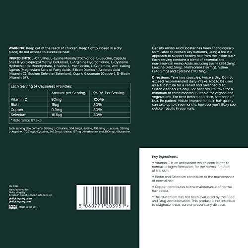 Philip Kingsley Hair Supplements with Biotin, 120 Tablets