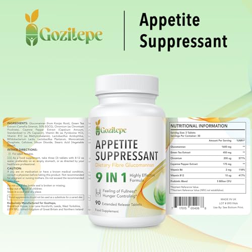 Glucomannan Fat Burner with Green Tea Extract