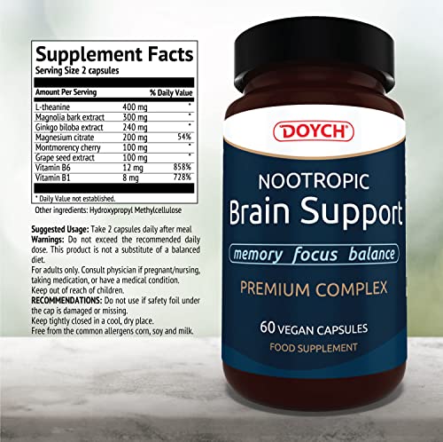 L-theanine Cognitive Complex for Focus and Mood