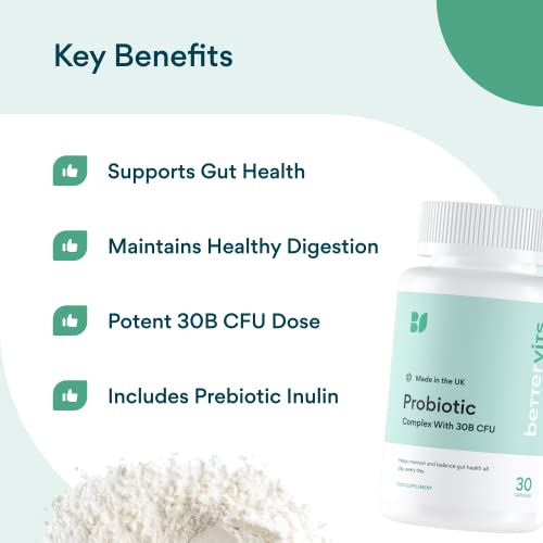 Bettervits Probiotic Complex for Gut Health