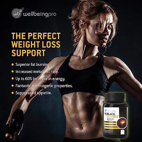 WBP T5 Black Ultra Thermogenic Fat Burner 30 Caps
