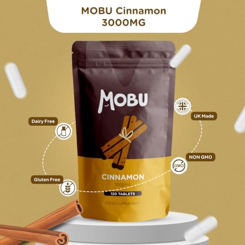 Cinnamon 3000mg Tablets for Blood Sugar Control