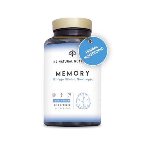 Nootropic Memory Booster with Caffeine & Vitamins