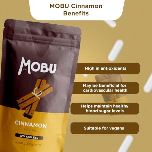 Cinnamon 3000mg Tablets for Blood Sugar Control