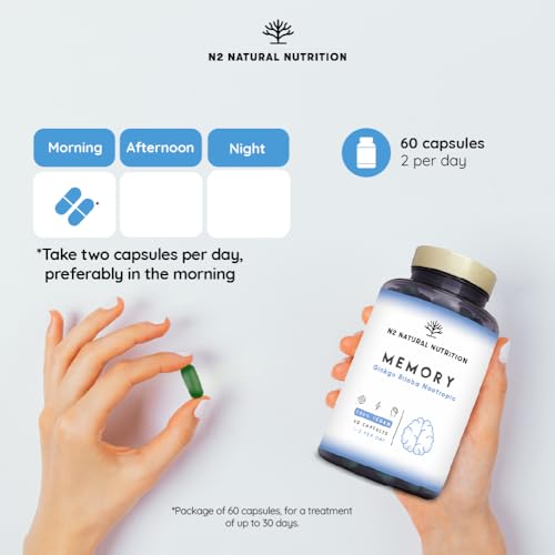 Nootropic Memory Booster with Caffeine & Vitamins