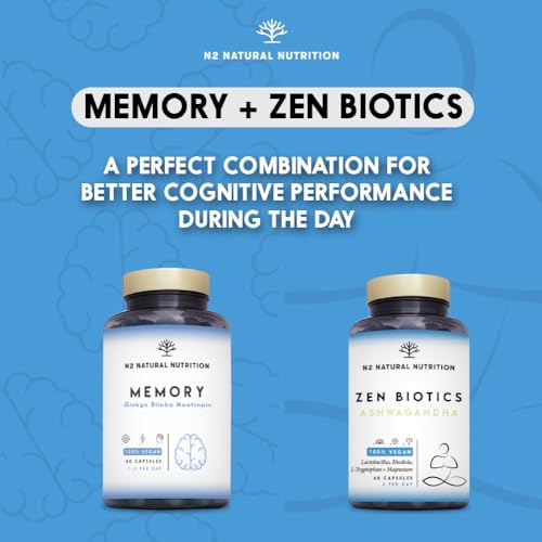 Nootropic Memory Booster with Caffeine & Vitamins