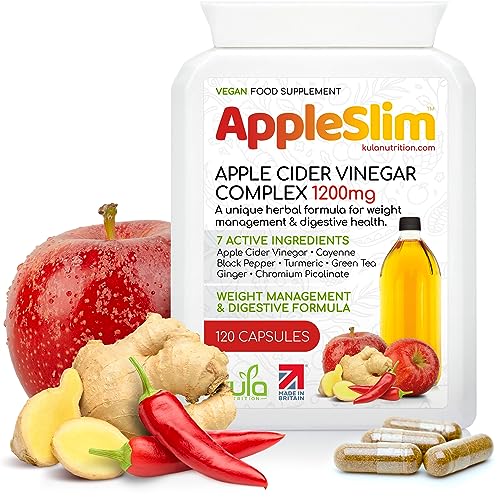 AppleSlim Apple Cider Vinegar Capsules for Weight Management