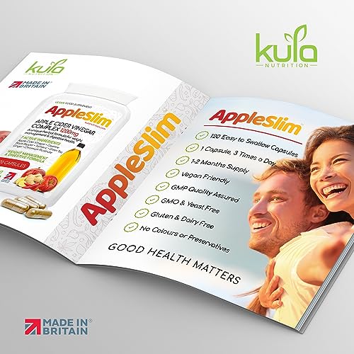 AppleSlim Apple Cider Vinegar Capsules for Weight Management
