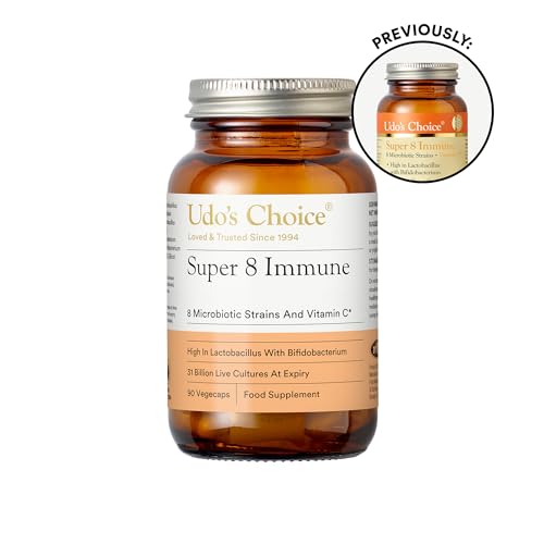 Udo's Choice Super 8 Immune Probiotics - 90 Capsules