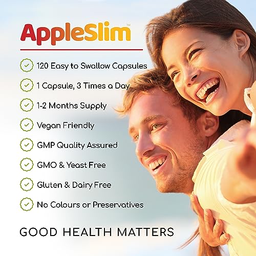 AppleSlim Apple Cider Vinegar Capsules for Weight Management