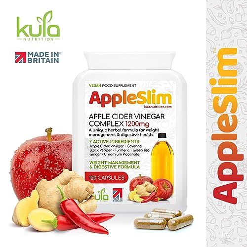 AppleSlim Apple Cider Vinegar Capsules for Weight Management